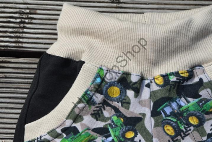 GUDO tepláky, chlapecké, traktory, 98% bavlna