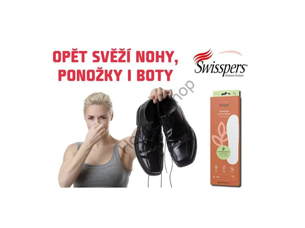 CALLUSAN SWISSPERS vložky do bot pro svěží nohy i boty, 8 párů