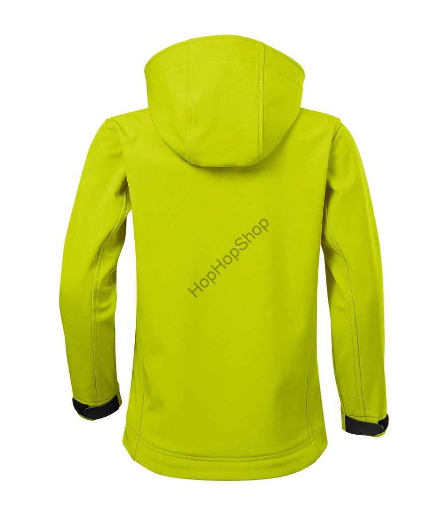 MALFINI PERFORMANCE 535-62 Dětská softshellová bunda LIMETKOVÁ