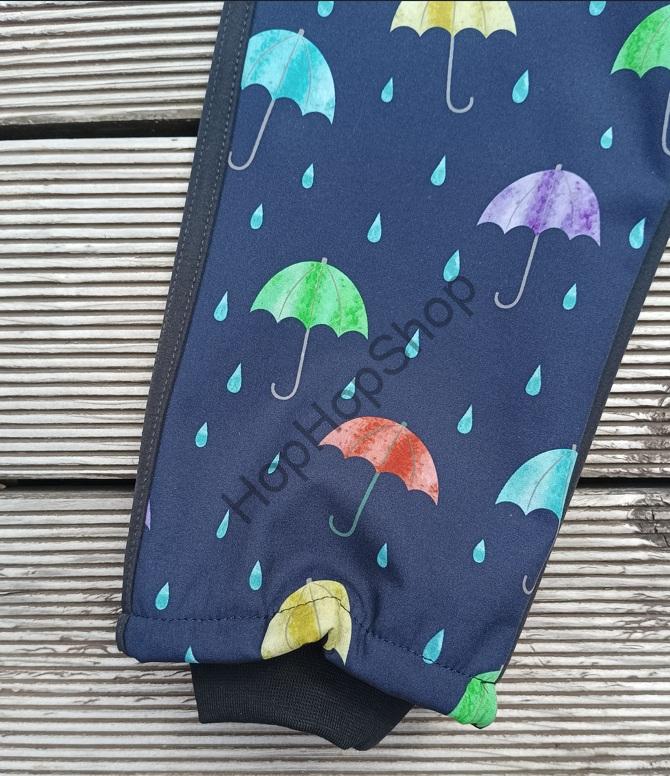 GUDO Softshellové kalhoty, ZIMA, fleece, DEŠTNÍKY, reflexní prvek