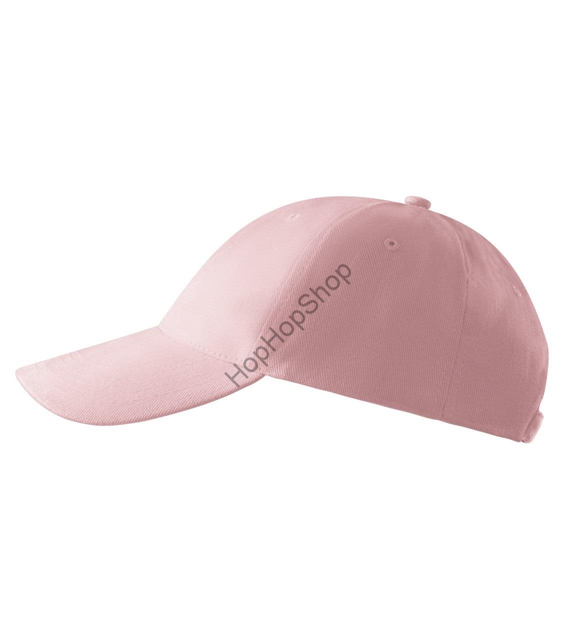 MALFINI 6P-30 Kids, kšiltovka, dětská, obvod 48-58cm, růžová, SZ