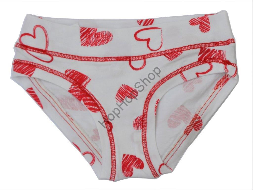 GUDO Dívčí kalhotky, úplet 98% bavlna, kočičky/sovičky/srdíčka set 3ks