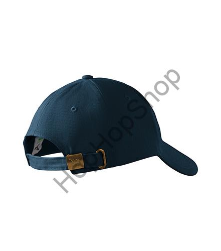 MALFINI 6P-02, kšiltovka, obvod 55-65 cm, námořní modrá, přezka