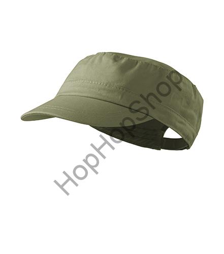 MALFINI 324-09 Latino, kšiltovka, obvod 56-66 cm, 100% bavlna, khaki