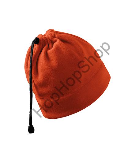 Malfini Practice 519-11 čepice/nákrčník, obvod 55 cm, fleece, oranžová
