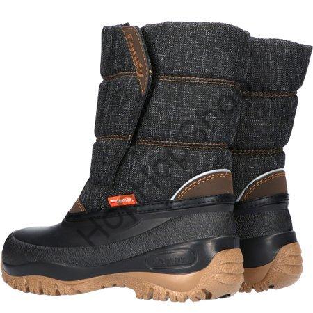 Demar Comfy B sněhule s pravou ovčí vlnou, černé