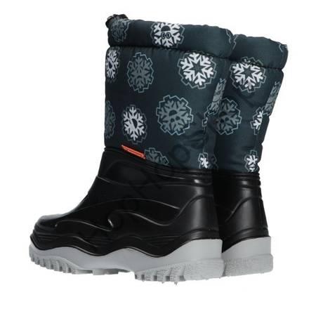 Demar PICO C sněhule černé / tmavě modré, vločky