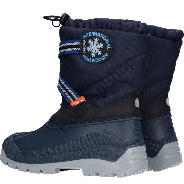 Demar Snow Lake B sněhule s pravou ovčí vlnou, námořní modrá