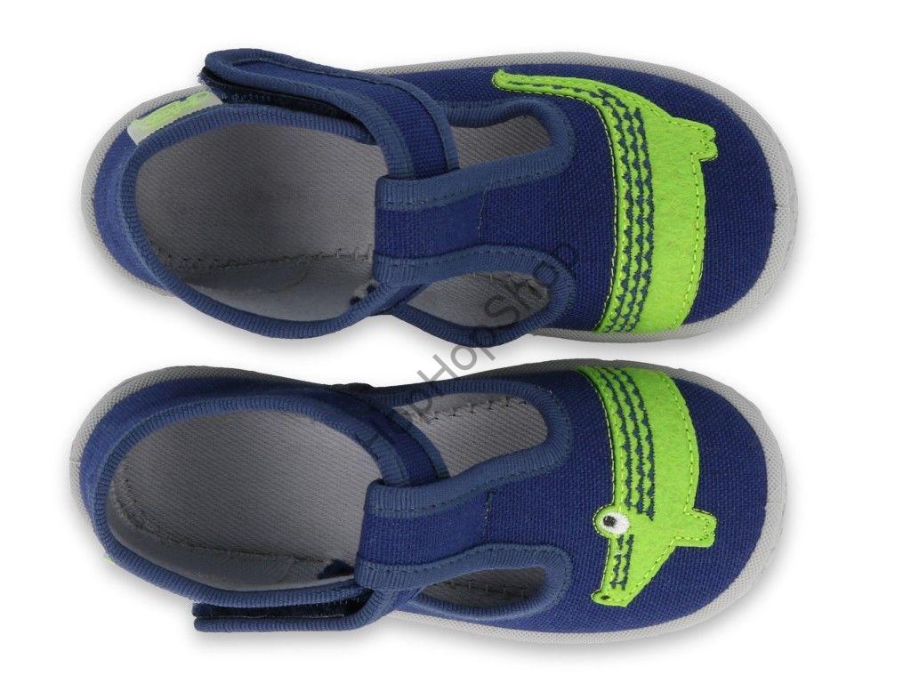 Befado Honey 531P083 / 631P021, chlapecké, bačkůrky, KROKODÝL, Soft-B