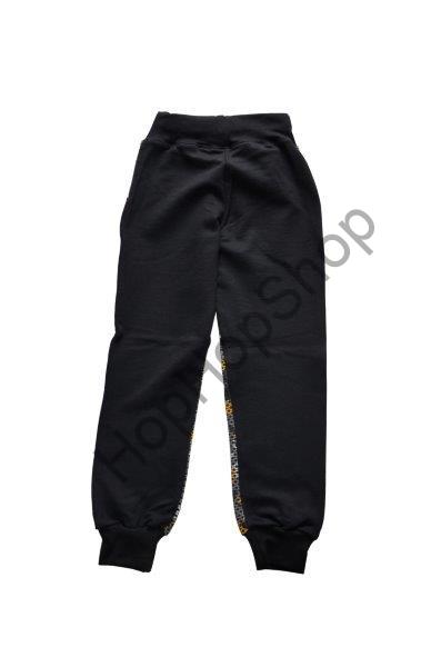 GUDO tepláky maskáčový vzhled, černá/bílá/šedá/okrová, 98% bavlna