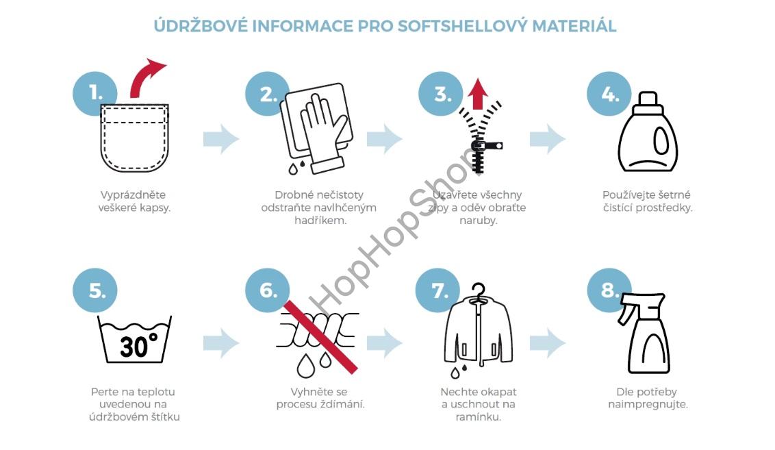 MALFINI PERFORMANCE 521-00 Softshellová bunda dívčí/dámská, bílá