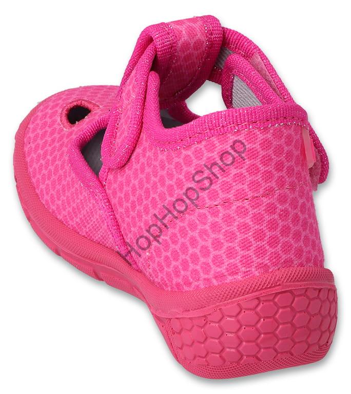 Befado Honey 630P003, dívčí, bačkůrky, Soft-B, RŮŽOVÉ