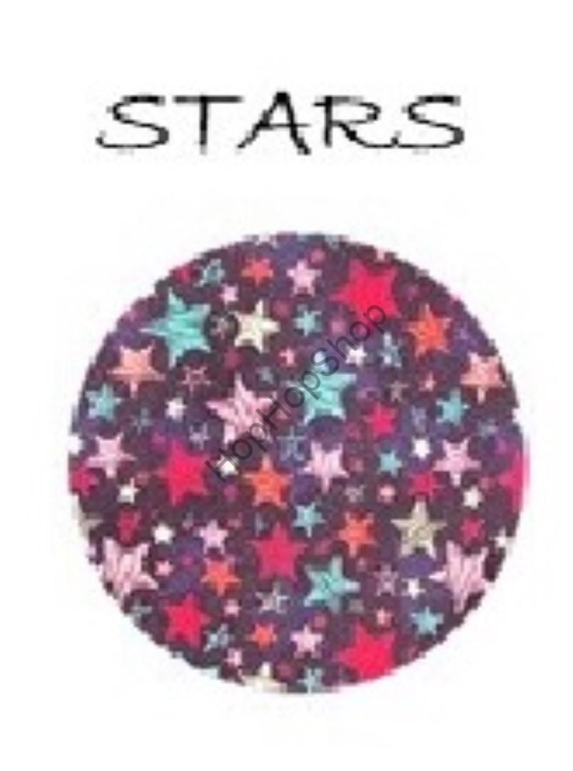 Beda barefoot 060010/BA bačkorky, balerínky, dívčí, STARS/HVĚZDIČKY