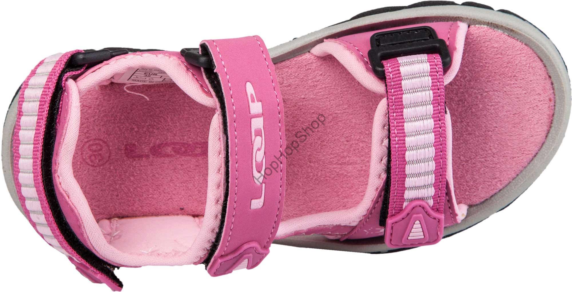 Loap Pimm letní dětské sandály, dívčí, růžové