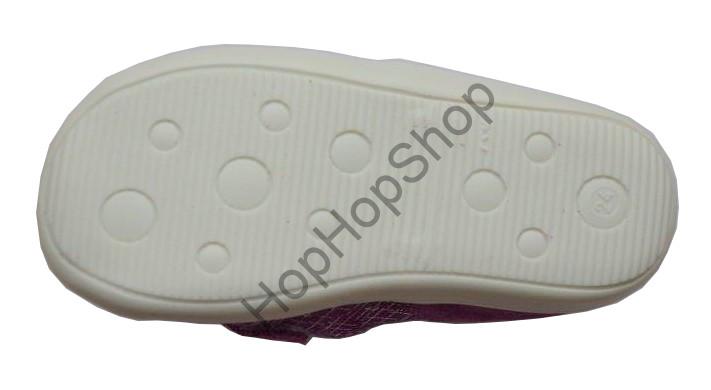 Jonap 041S kožené sandálky, light, dívčí, fialové