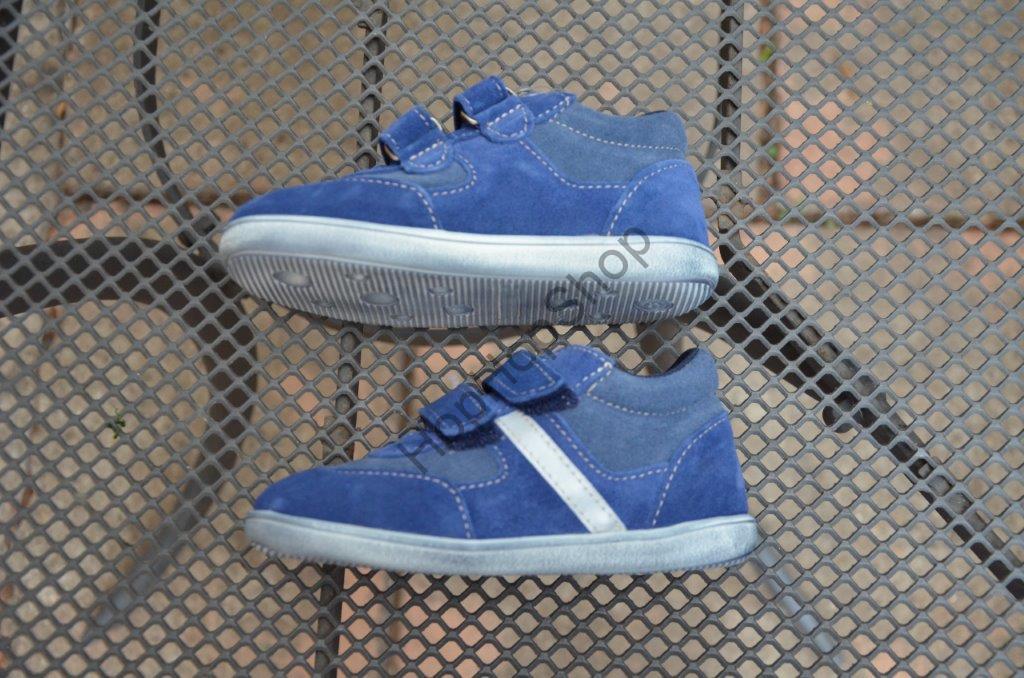 Jonap 051SV light, celoroční, měkké podrážky, modré