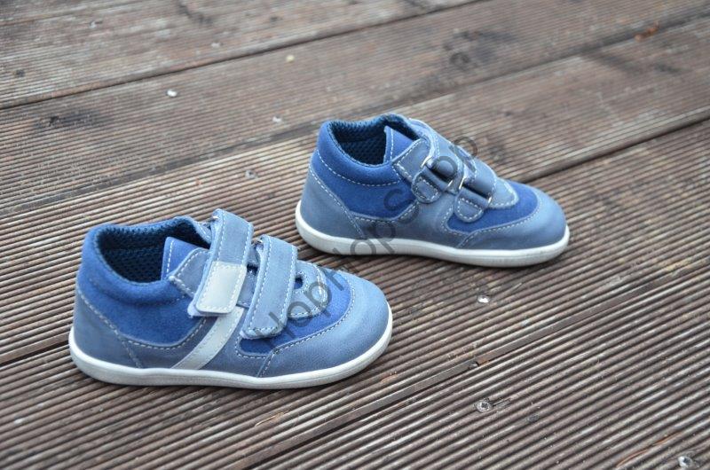 Jonap 051MV dětská celoroční vycházková obuv, měkké podrážky, modrá