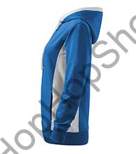 MALFINI KANGAROO 408-14 Mikina dámská, 97% bavlna, azurově modrá