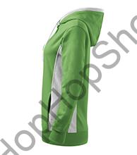 MALFINI KANGAROO 408-39 Mikina dámská, 97% bavlna, trávově zelená