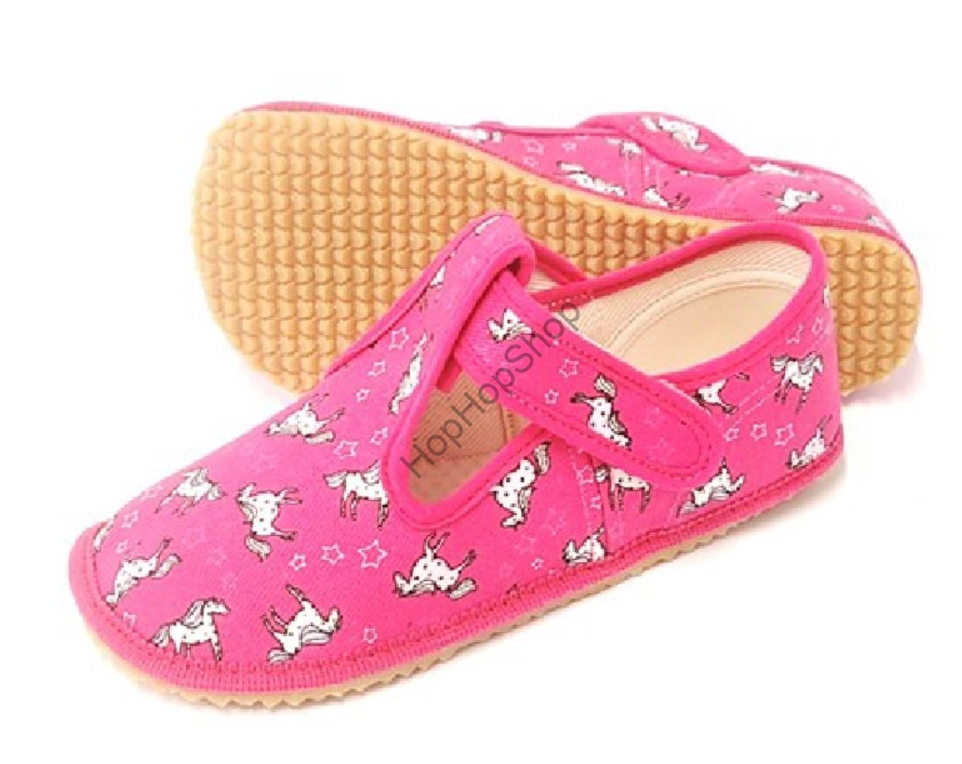 Beda barefoot 060010/W bačkorky, dívčí, UNICORN/JEDNOROŽEC