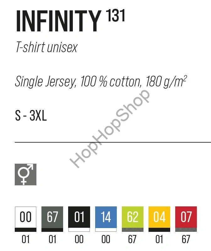 MALFINI INFINITY 131-62, bavlněné triko, unisex, LIMETKOVÁ, černý lem