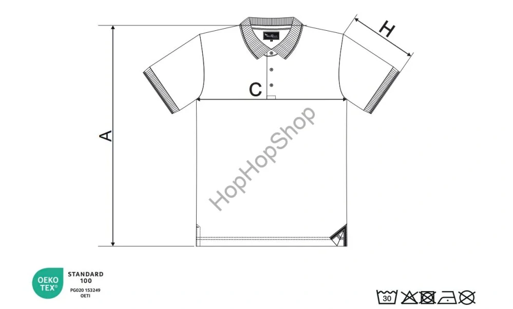 MALFINI PERFECTION PLAIN 251-71, polokošile / polotriko, chlapecké / pánské, ČERVENÉ