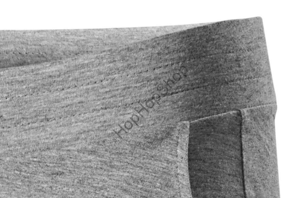 Malfini Leisure 603-12, dívčí tepláky, šedý melír, 95% bavlna