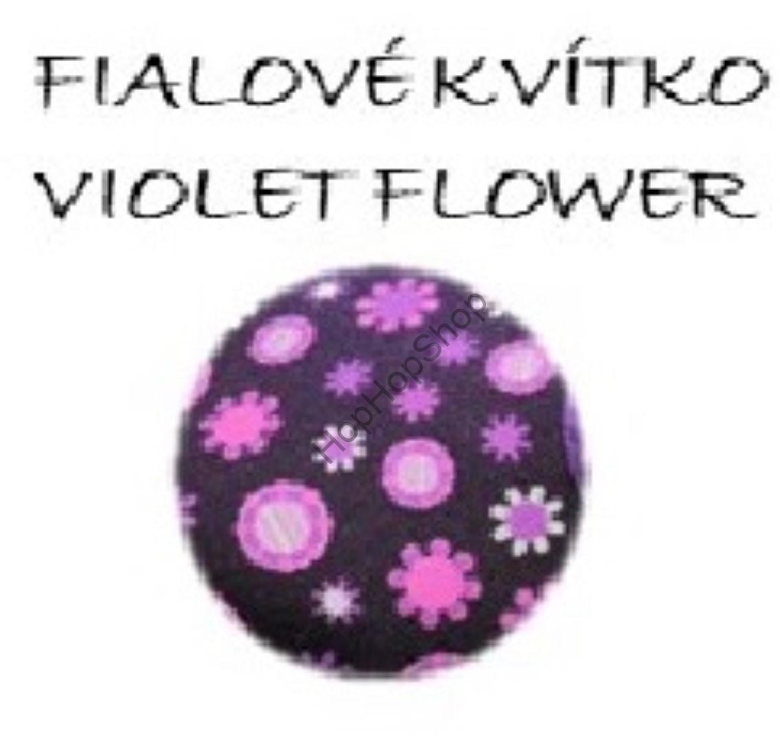 Beda barefoot 060010/W bačkorky, dívčí, VIOLET FLOWER