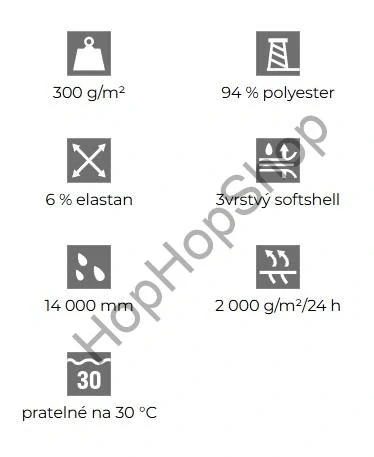 MALFINI PERFORMANCE 535-05 Dětská softshellová bunda KRÁLOVSKÁ MODRÁ