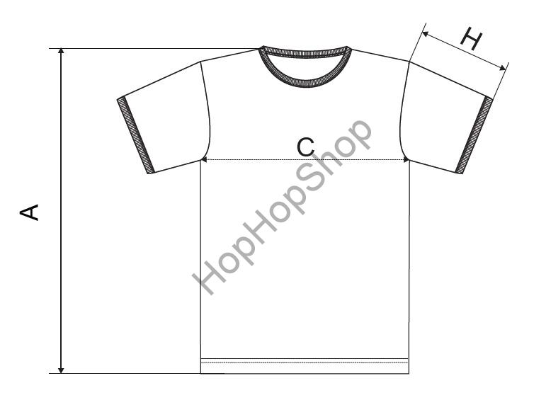 ADLER/MALFINI INFINITY 148-14, triko, dětské, modré, bílý lem