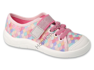 Befado Tim 351X015, dívčí, tenisky, barevné šupinky