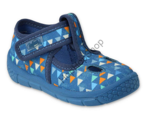 Befado Honey 533P023, chlapecké, bačkůrky, modré, Soft-B