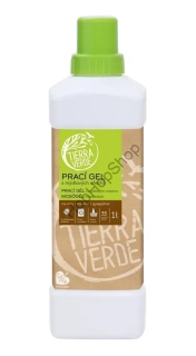 Tierra Verde Prací gel z mýdlových ořechů na vlnu a funkční textil z merino vlny, 1000ml
