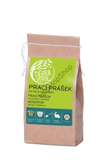 Tierra Verde Prací prášek z mýdlových ořechů na barevné prádlo, Certifikát Ecogarantie, 250g