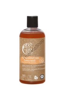 Tierra Verde Sprchový gel Esence radosti – Pomeranč & Lavandin, Certifikát Ecogarantie, 500ml