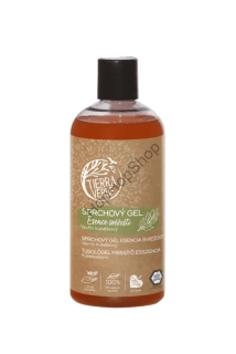 Tierra Verde Sprchový gel Esence svěžesti – Vavřín kubébový, Certifikát Ecogarantie, 500ml