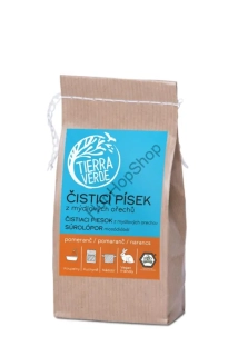 Tierra Verde Čisticí písek z mýdlových ořechů, Certifikát Ecogarantie, 250g