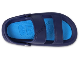 Befado EVA DUO 069X008 pantofle přezůvky lehké MODRÉ
