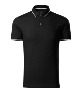 MALFINI PERFECTION PLAIN 251-01, polokošile / polotriko, chlapecké / pánské, ČERNÉ