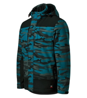 MALFINI/RIMECK VERTEX CAMO W56 pánská zimní softshellové bunda, 
