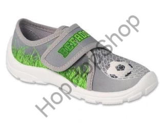 Befado Danny 974X550, chlapecké, bačkorky, šedé, fotbal, Soft B