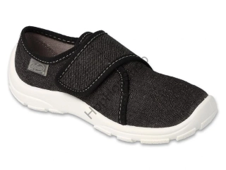 Befado Danny 974X580, chlapecké, bačkorky, černé