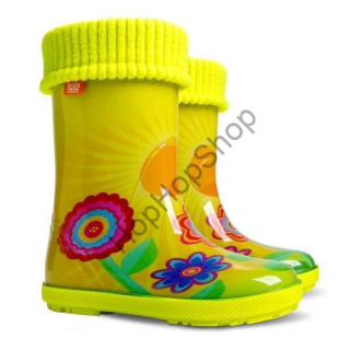 Demar HAWAI LUX EXCLUSIVE EB - SUNNY sluníčko, holinky, dívčí, zateplené