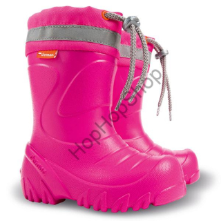 Zateplené holínky Demar MAMMUT-S 0300 F1 s vložkou s pravou ovčí vlnou, RŮŽOVÉ